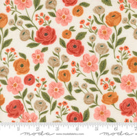 PRESALE Garden Glam Cream Petal Pusher Yardage by Lella Boutique for Moda Fabrics | 5270 11