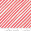 PRESALE Funny Valentine Stripes Coral Yardage by Lizzy House for Moda Fabrics | 37146 11