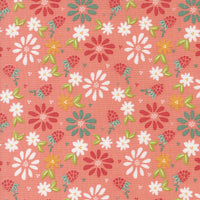 Raspberry Summer Spring Berries Carnation Yardage by Sherri & Chelsi for Moda Fabrics | 37690 12