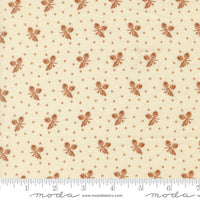 PRESALE Butternut and Sage Acorn Medley Cream Cinnamon Yardage by Fig Tree & Co for Moda Fabrics | 35445 28