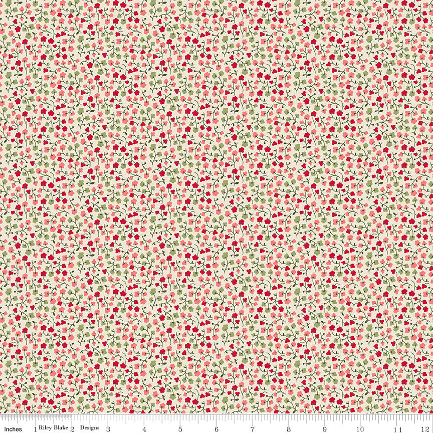 PRESALE Baked With Love Bounty Schoolhouse Yardage by Lori Holt of Bee in My Bonnet | C17784-SCHOOLHOUSE