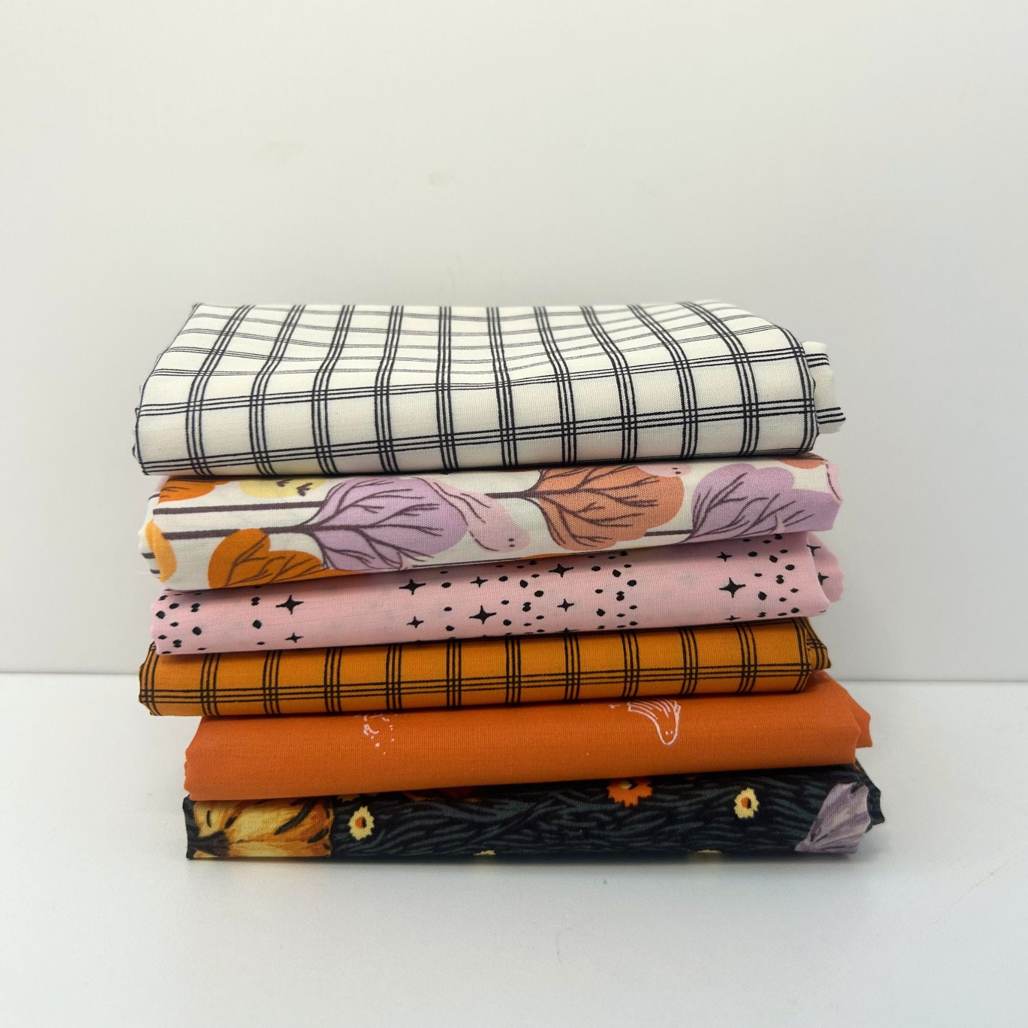 Ghostly & Haunted Custom Fat Quarter Bundle by Art Gallery Fabrics | 6 FQs | Curated Bundle