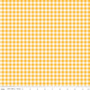 First Blooms Gingham Yellow Yardage by Heather Peterson for Riley Blake Designs | C16328-YELLOW