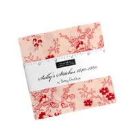 Sallys Stitches Charm Pack 5" by Betsy Chutchian for Moda Fabrics | 31710PP