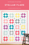 Stellar Flare Quilt Pattern by Fran Gulick of Cotton and Joy | Between the Pages | P173-STELLARFLARE