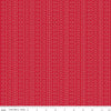 American Beauty Red Stripe Yardage by Dani Mogstad for Riley Blake Designs |C14447 RED Cut Options