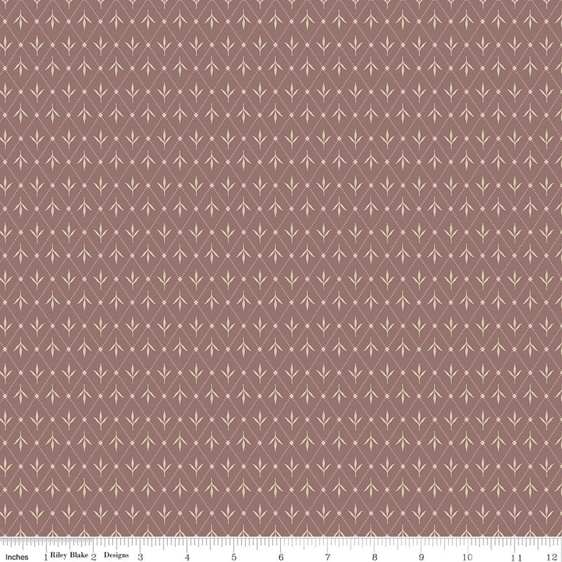 Threads of Grace Ivy Marsala Yardage by Kassidy Grace for Riley Blake Designs | C16824-MARSALA