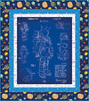 NASA Spacesuit Panel Quilt Boxed Kit by RBD Designers for RIley Blake Designs | KT-15480