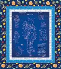 NASA Spacesuit Panel Quilt Boxed Kit by RBD Designers for RIley Blake Designs | KT-15480