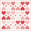Heartwarming Quilt Pattern by Wendy Sheppard | P180-HEARTWARMING