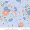 Peachy Keen Light Blue Moonlit Meadow Yardage by Corey Yoder for Moda Fabrics | 29170 14
