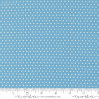 Animal Park Fun Dotty Dot Bluebird Yardage by Stacy Iest Hsu for Moda Fabrics | 20967 12
