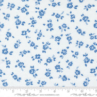 PRESALE Blueprint Grace White Harbor Yardage by Camille Roskelley for Moda Fabrics | 55331 11