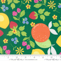 Fruit Salad Fruits Emerald Yardage by Corey Yoder for Moda Fabrics | 29240 21