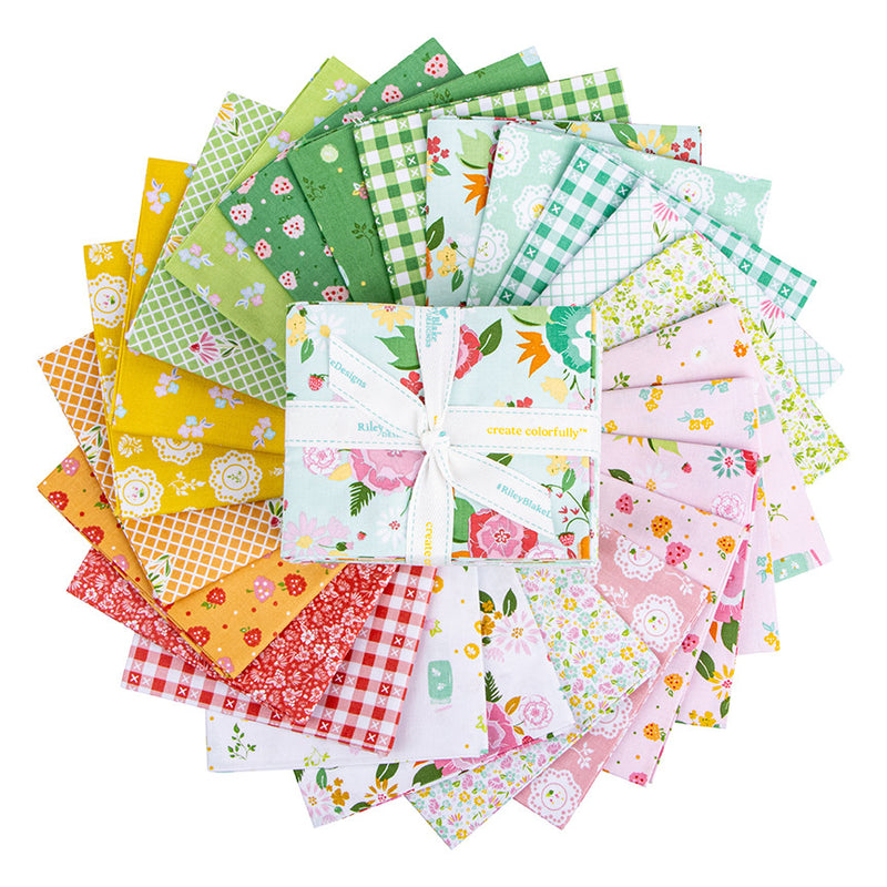 PRESALE Summer Skies and Fireflies Fat Quarter Bundle by Gracey Larson for Riley Blake Designs | 24 Precut Fat Quarters