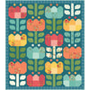 PRESALE Tulip Festival Custom Quilt Kit With First Blooms by Heather Peterson for Riley Blake Designs | Lap Quilt Size