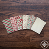 Kitty Christmas Custom Fat Quarter Low Volume Colorway Bundle by Urban Chiks | Curated Bundle 5 Fat Quarters