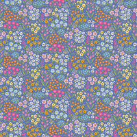 Little Darlin' Floral Fields Periwinkle Yardage by the RBD Designers for Riley Blake Designs | C16971-PERIWINKLE