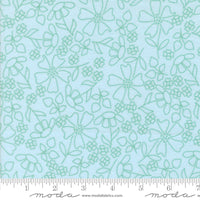 Sherbet Sunshine Flannel Sunshine Sketch Sky Yardage by Corey Yoder for Moda Fabrics | 29223 21F