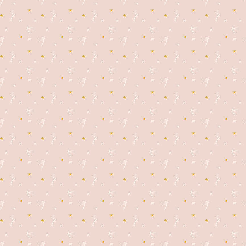 PRESALE Story Land Fairy Lights Pink Yardage by Sarah Jane for Riley Blake Designs | C18305-PINK