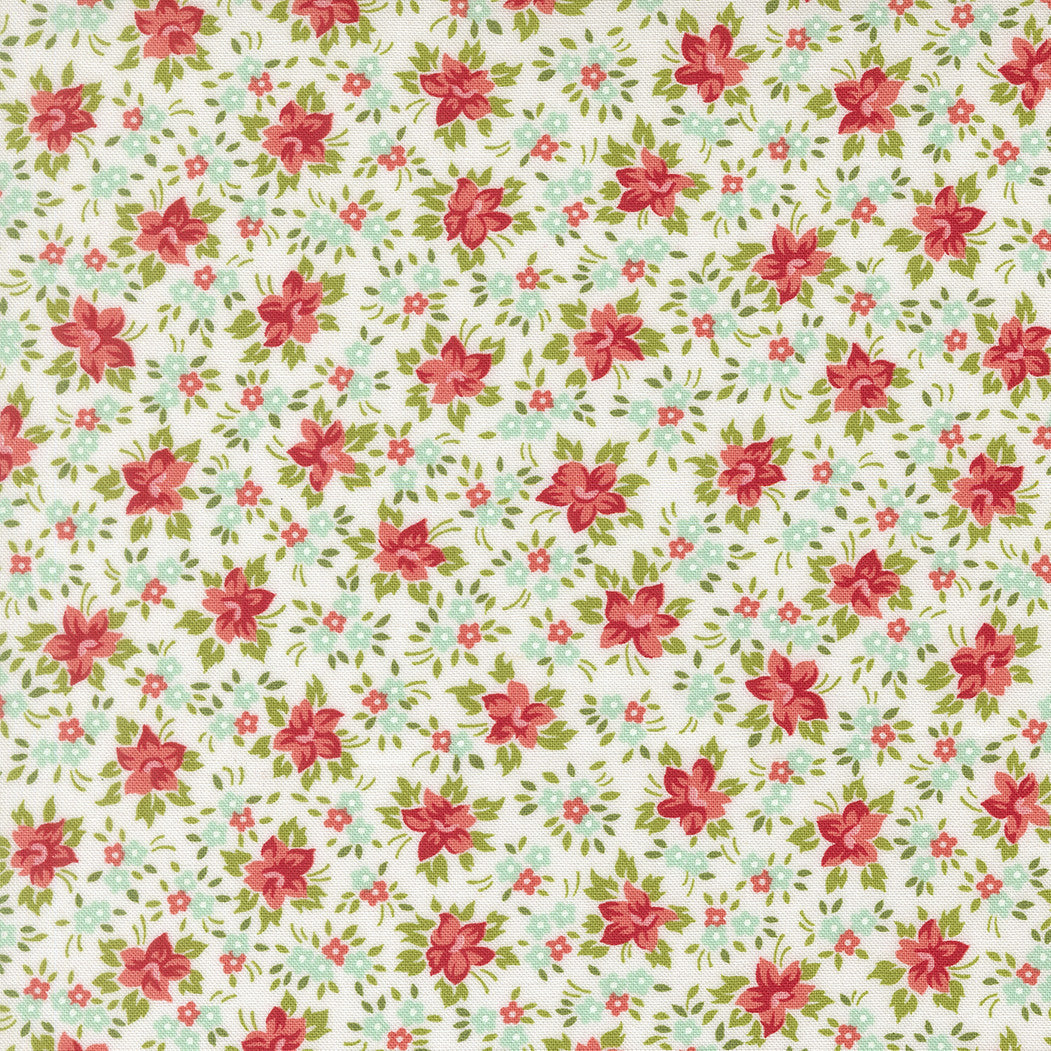 PRESALE Bloomsberry Marylebone White Yardage by Camille Roskelley for Moda Fabrics | 55353 11