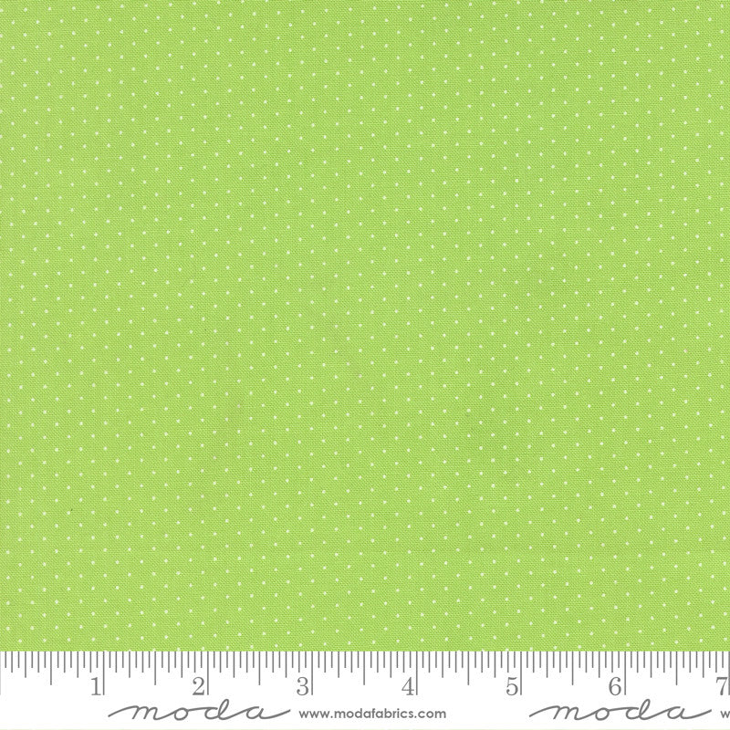 Fruit Salad Pin Dot Lime Yardage by Corey Yoder for Moda Fabrics | 29247 19