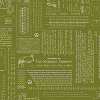 TYPE/ography Parsley Yardage by Lori Holt of Bee in My Bonnet for Riley Blake Designs | C16850-PARSLEY
