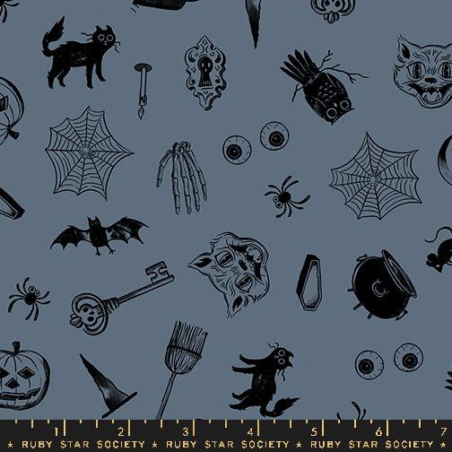 Good Spirits Curios Ghostly Yardage by Ruby Star Society Halloween Fabric| RS5135 15 | Cut Options