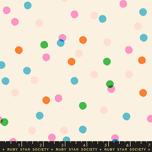 PRESALE Sparkle Mart Spritz Natural Yardage by Melody Miller for Ruby Star Society | RS0123 12