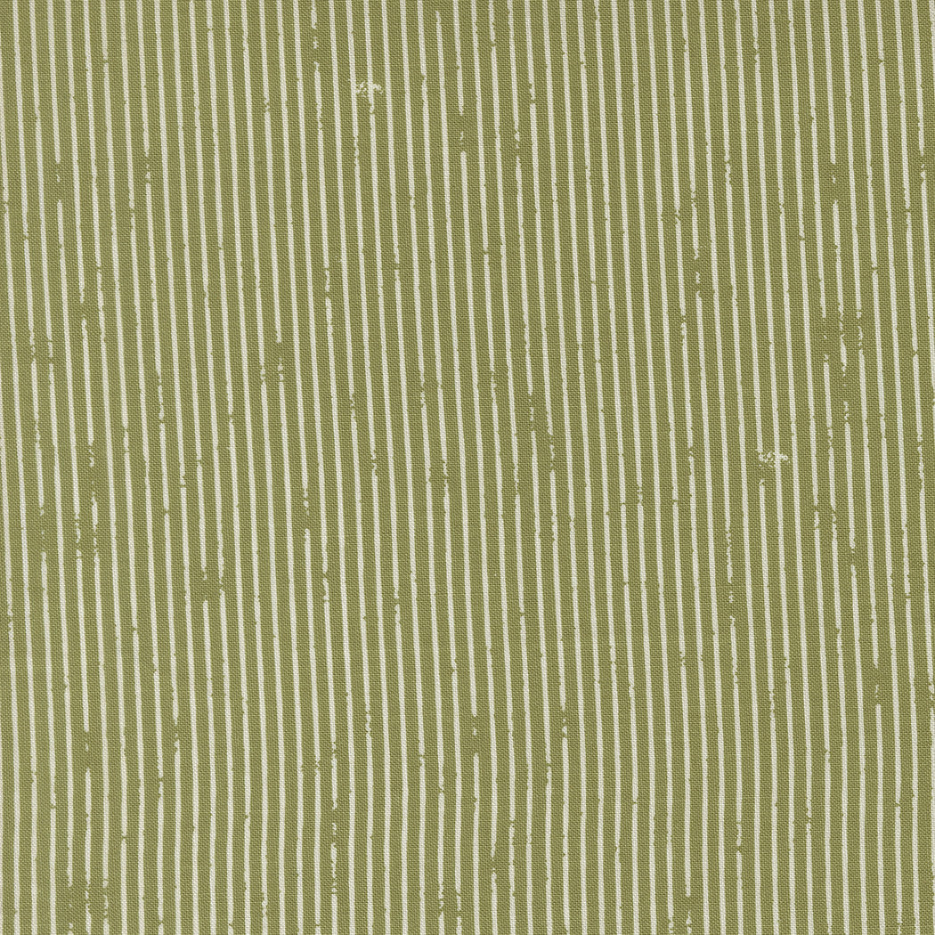PRESALE Garden Glam Perfectly Striped Grass Yardage by Lella Boutique for Moda Fabrics | 5275 16