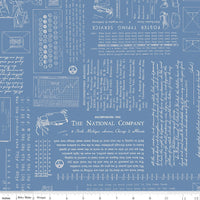 TYPE/ography Dusk Yardage by Lori Holt of Bee in My Bonnet for Riley Blake Designs | C16850-DUSK