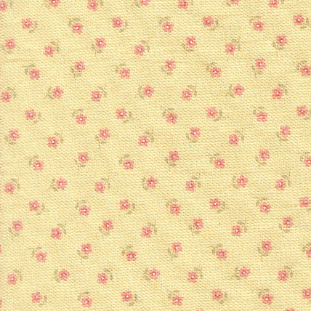 PRESALE Handmade Sweetness Posies Sunshine Yardage by Heather Briggs of My Sew Quilty Life for Moda Fabrics | 31794 12
