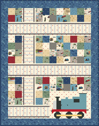 Thomas the Tank Railway Quilt Kit Boxed | Thomas & Friends 80th Anniversary Collection for Riley Blake Designs | KT-17010