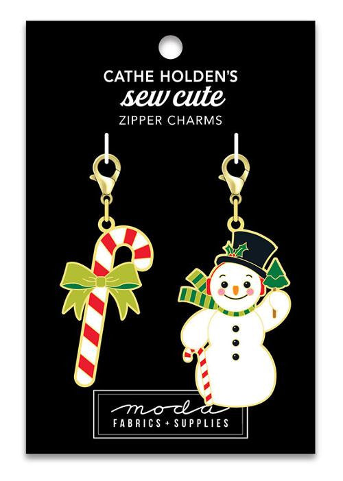 SALE! Cathe Holden's Sew Cute Frosty Zipper Charms | CH130 | Zipper Pulls