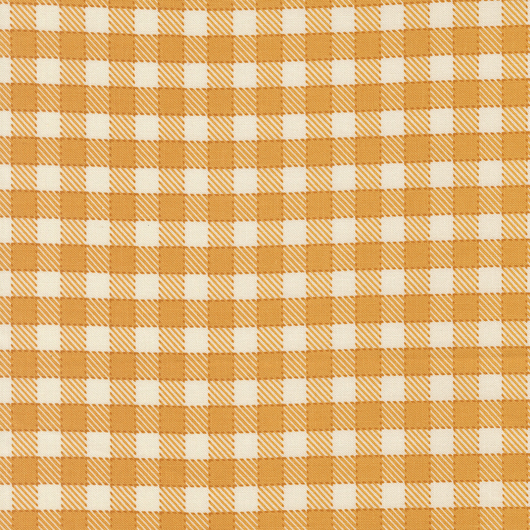 Animal Park Fun Baby Check Canary Yardage by Stacy Iest Hsu for Moda Fabrics | 20966 18
