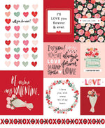 My Valentine Panel by Echo Park Paper Co. for Riley Blake Designs | P14157 PANEL | 36" x 43"