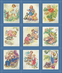 Simple Pleasures Panel by American Jane for Riley Blake Designs | Panel Size 35 1/2" x 43 | PD16660-PANEL