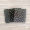 Gentler Times Custom Fat Quarter Bundle Pebble Raisin by Lori Holt of Bee in My Bonnet | 3 FQs