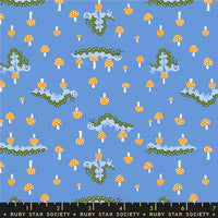 PRESALE Hello Alice Lindley Blue Yardage by Sarah Watts for Ruby Star Society | RS2127 12
