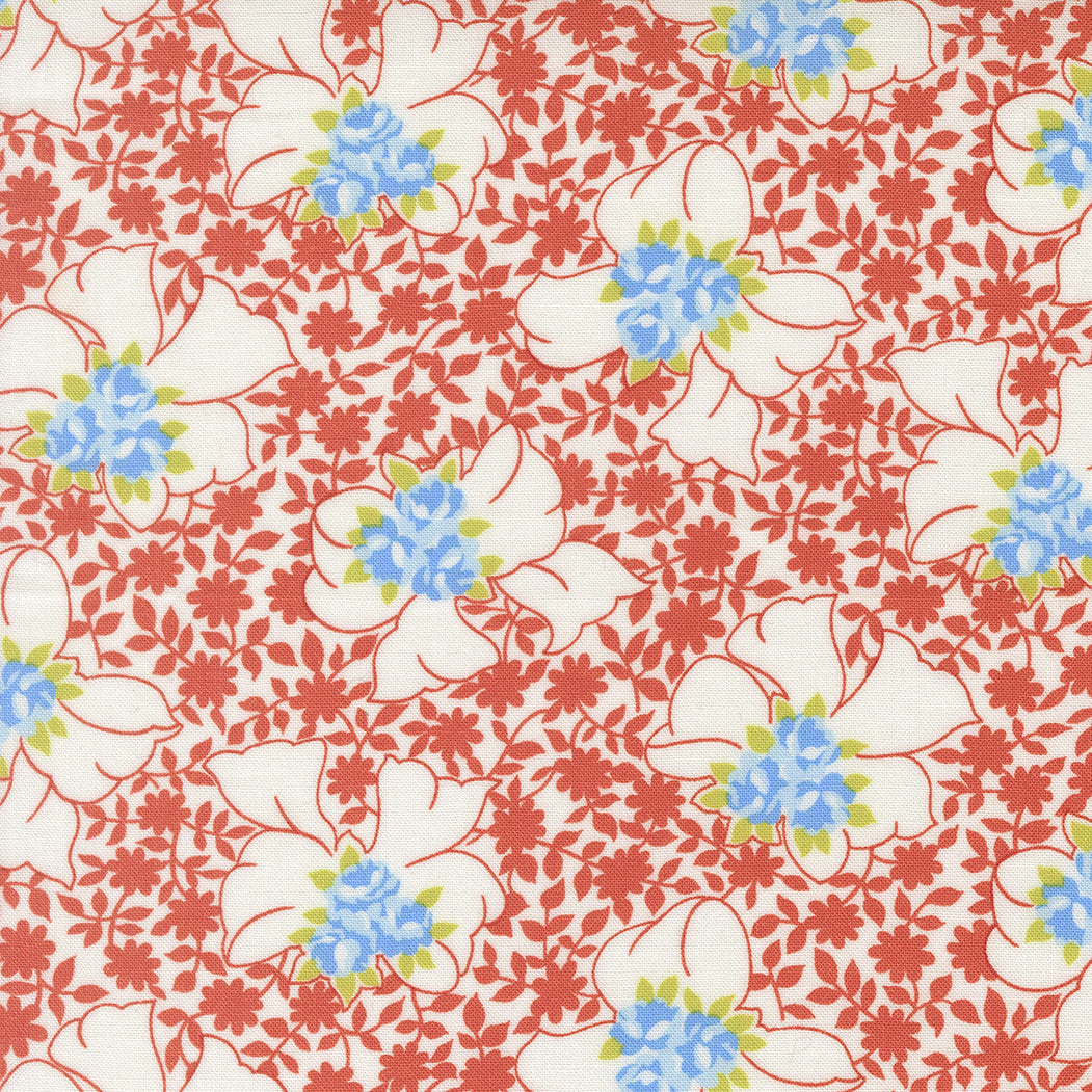 PRESALE Rosie Whipped Cream Yardage by Fig Tree & Co for Moda Fabrics | 35421 11