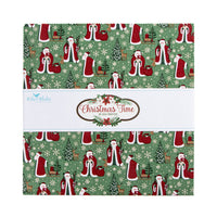 Christmas Time 10" Stacker by Dani Mogstad for Riley Blake Designs | 42 Pcs | 10-17820-42