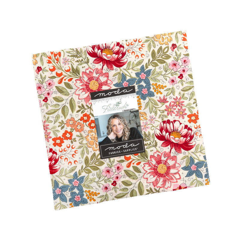 PRESALE Fieldrush Layer Cake 10" by BasicGrey for Moda Fabrics | 42 Pcs | 30780LC