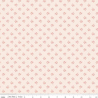 Mercantile Coral Reminisce Yardage by Lori Holt for Riley Blake Designs |C14404 CORAL