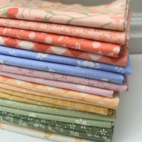 Pastel Prairie Custom Fat Quarter Bundle by My Sew Quilty Life for Moda Fabrics  | Curated Bundle | 18 Fat Quarters