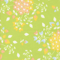 Sherbet Sunshine Flannel Sunshine Bouquets Leaf Yardage by Corey Yoder for Moda Fabrics | 29220 18F