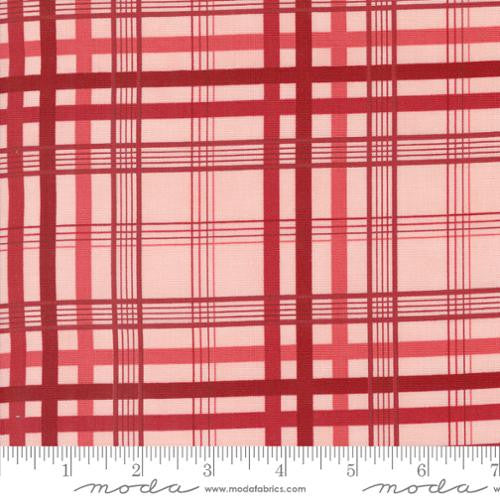 Grand Haven Plaid Pink Yardage by Minick & Simpson for Moda Fabrics | 14989 12