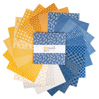 PRESALE Denim & Daisy 10" Stacker by Lori Holt of Bee in my Bonnet for Riley Blake Designs | 42 Pcs | 10-18130-42