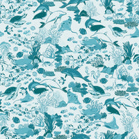 Reef Main Powder Yardage by Corinne Wells for Riley Blake Designs | C17270-POWDER