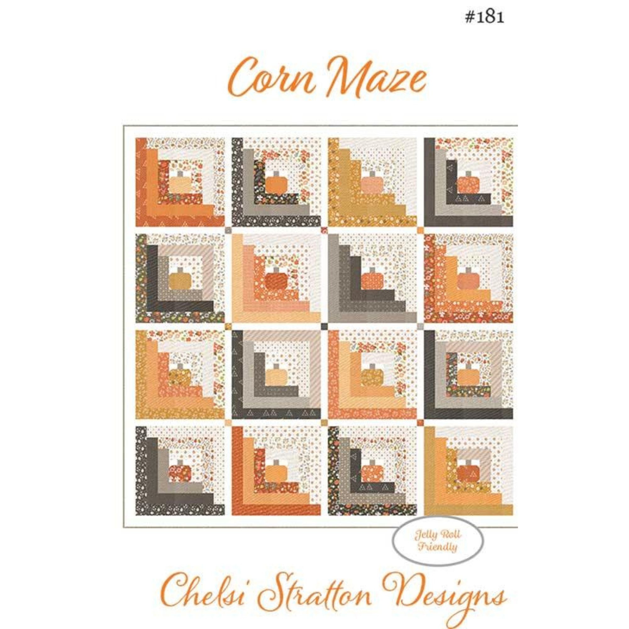 PRESALE Corn Maze Quilt Kit With Birch and Willow by Sherri & Chelsi for Moda Fabrics | Quilt Size 72 1/2” x 72 1/2”