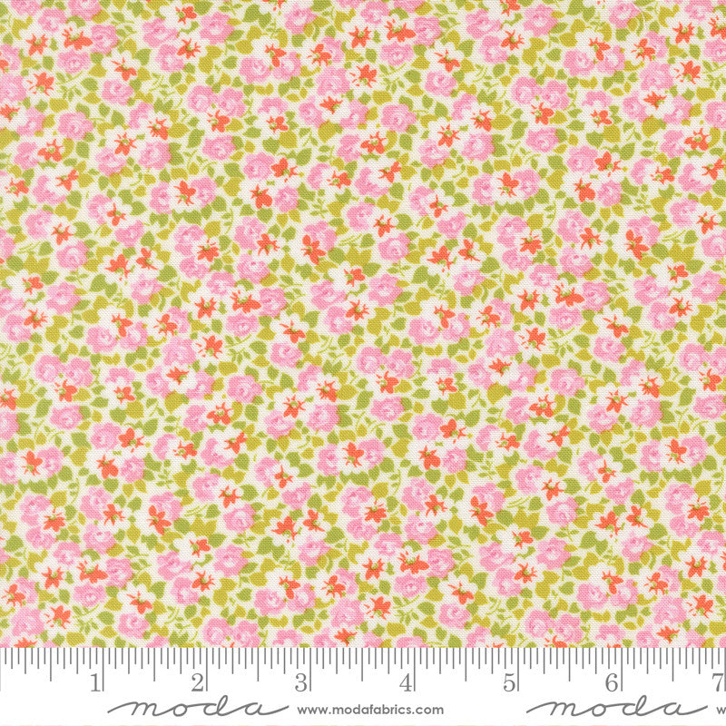 Summers End Meadow Lilac Yardage by Fig Tree & Co for Moda Fabrics | 35436 22